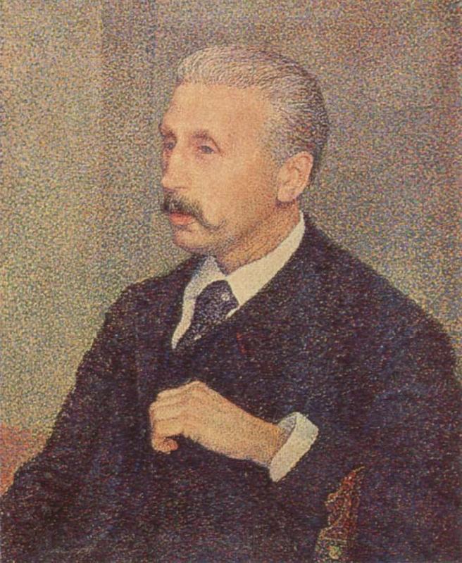 Theo Van Rysselberghe Portrait of Auguste Descamps Spain oil painting art
